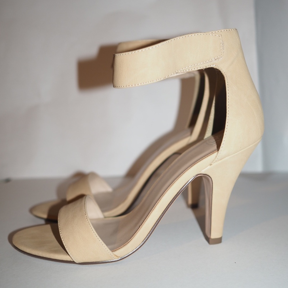 Nude high heels